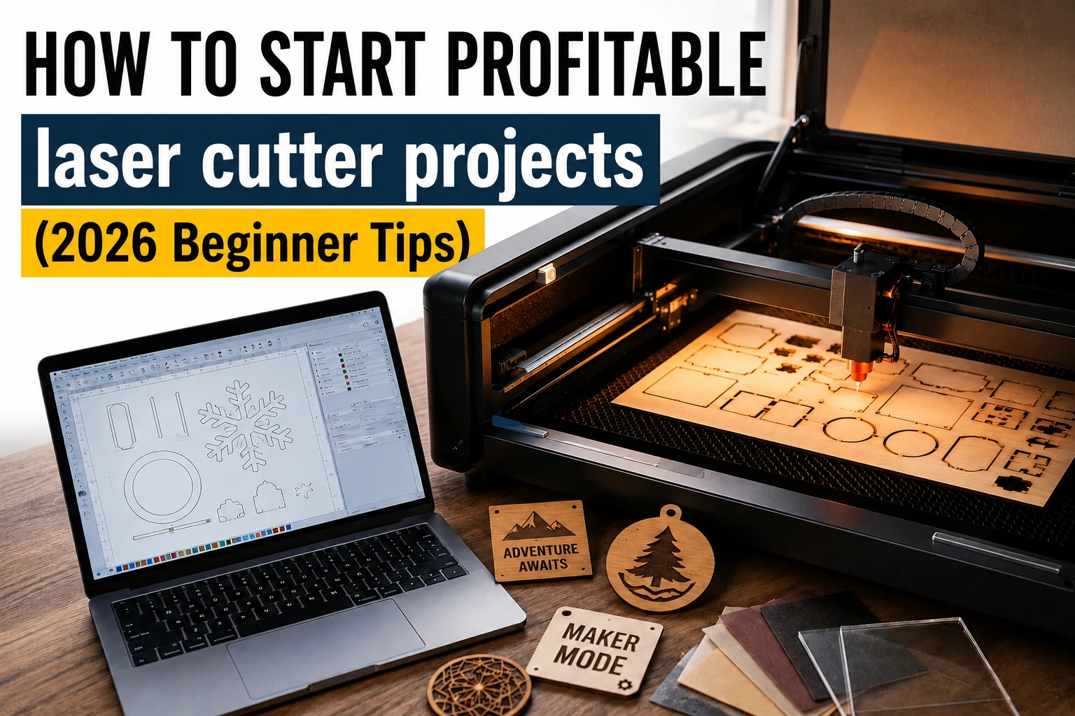 How to Start Profitable laser cutter projects (2026 Beginner Tips)